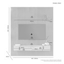 Ver imagem 3 de Painel Riso Candian 240x207cm em Mdp/mdf Jcm Movelaria