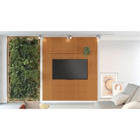 Painel Riso Candian 240x207cm em Mdp/mdf Jcm Movelaria