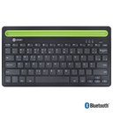 Ver imagem 2 de Teclado sem Fio Bluetooth 3.0 Dynamic Smart Abnt com Suporte para Tablet ou Celular Preto - Dt200