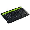 Ver imagem 1 de Teclado sem Fio Bluetooth 3.0 Dynamic Smart Abnt com Suporte para Tablet ou Celular Preto - Dt200