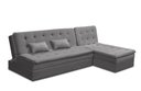 Ver imagem 2 de Sofá Cama King 5 Lugares 2,70m Amélia Suede Várias Cores