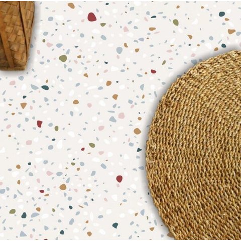 Adesivo piso granilito Terrazzo vinil lavavel antiderrapante