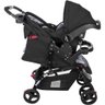 Carrinho de Bebê Travel System Moove Cinza Trama - Cosco - 12
