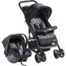 Carrinho de Bebê Travel System Moove Cinza Trama - Cosco - 1