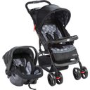Ver imagem 1 de Carrinho de Bebê Travel System Moove Cinza Trama - Cosco