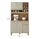 Ver imagem 4 de Cozinha Compacta Ametista 5 Portas e 1 Gaveta Cinamomo/off White - Valdemóveis