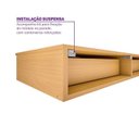 Ver imagem 6 de Escrivaninha Suspensa 120cm Madeira Maciça e Rattan Magna Kids Casatema MadeiraOriginals Marrom