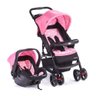 Carrinho de Bebê Travel System Moove Rosa Trama - Cosco - 8