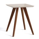 Ver imagem 1 de Mesa Lateral Classic Quadrada Off White - Imcal