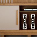 Ver imagem 2 de Estante Home para Tv de até 60'' Plenus Valdemóveis Cinamomo e Off White