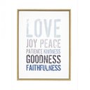 Ver imagem 1 de Quadro Decorativo Mess com Moldura Mart Collection 60cmx45cmx4,5cm