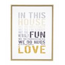 Ver imagem 1 de Quadro Decorativo Mess com Moldura Mart Collection 60cmx45cmx4,5cm