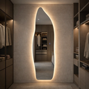 Ver imagem 7 de Espelho Orgânico Corpo Inteiro 150cm Iluminação Led Bivolt Luz Quente Neutro Fria Vidro Temperado