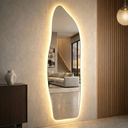 Ver imagem 6 de Espelho Orgânico Corpo Inteiro 150cm Iluminação Led Bivolt Luz Quente Neutro Fria Vidro Temperado