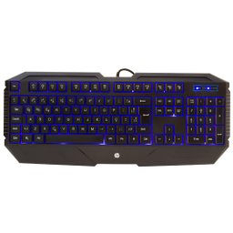 Kit Teclado e Mouse Usb Gamer Gk1100 Preto - Hp - 2