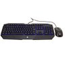 Kit Teclado e Mouse Usb Gamer Gk1100 Preto - Hp - 1