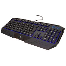 Kit Teclado e Mouse Usb Gamer Gk1100 Preto - Hp - 4