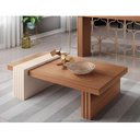 Ver imagem 1 de Mesa de Centro Ambiente Luna Nature Off White - Hb Móveis