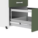 Ver imagem 5 de Arquivo para Pasta Suspensa 4 Gavetas com Chave P25 Pandin 128cm Cinza