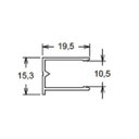 Ver imagem 2 de Perfil U Pingadeira - 10mm