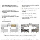 Ver imagem 3 de Armário de Cozinha Modulada Completa Compacta 399cm com Balcão de Pia Multimóveis MP2279