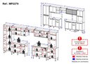 Ver imagem 4 de Armário de Cozinha Modulada Completa Compacta 399cm com Balcão de Pia Multimóveis MP2279