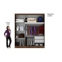 Ver imagem 6 de Guarda-Roupa Casal 3 Portas 2 Gavetas Ônix
