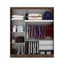 Ver imagem 4 de Guarda-Roupa Casal 3 Portas 2 Gavetas Ônix