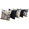Almofadas Decorativas 5 Unidades Com Ziper e Refil de Silicone:KAST0592 - 1