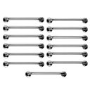 Ver imagem 1 de Barra de Apoio 60cm Aço Inox Kit 13 Unidades Idoso Gestante Deficiente Cadeirante Banheiro Box Acess