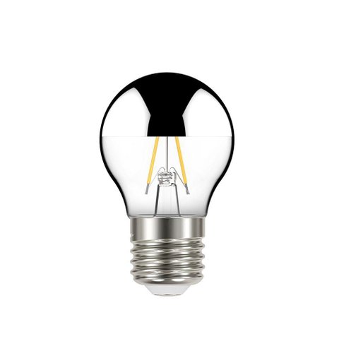 Lâmpada Led Filamento G45 Defletora Espelhada Taschibra E27 Bivolt