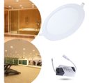 Ver imagem 2 de Painel Plafon Led Embutir 18w Redondo 3000k Branco Quente Bivolt