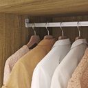 Ver imagem 6 de Guarda Roupa Casal 6 Portas 2g 218 Cm 10037 Nature Vlr