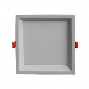 Painel Plafon de Embutir Branco Low Frame 17cm LED 18W 3000K Bivolt Dld018Q Bella
