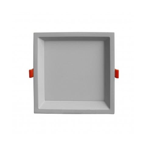 Painel Plafon de Embutir Branco Low Frame 22,5cm LED 24W 3000K Bivolt Dld024Q Bella