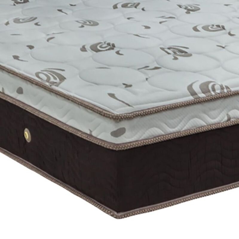 Colchão King Ortobom Super Ortobon Sleep Molas Superpocket Ensacadas Marrom e Branco 193x203x32 - 3