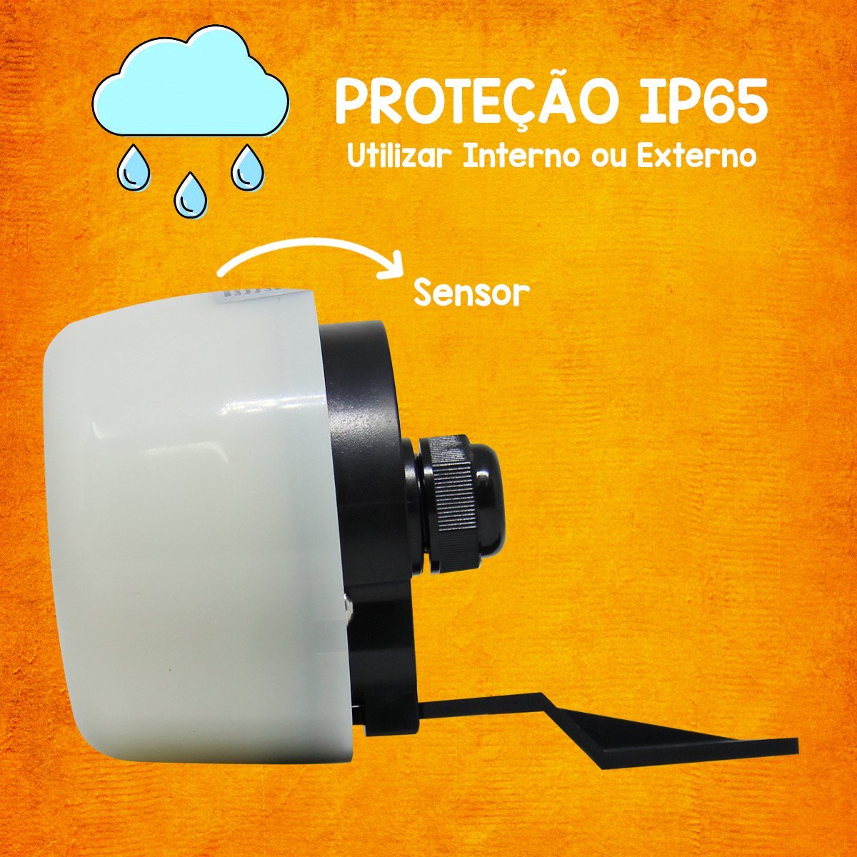 Sensor Controle De Luz Com Ip65 Para Rua Jardim Poste Com Fotocélula - 5