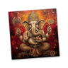 Toalha para Leitura de Tarô Ganesha Prosperidade 70 Cm - 1