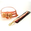 Ver imagem 2 de Peitoral Coleira E Guia Charminho Tamanho 2 -Cães Linha Luxo