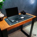 Ver mais imagens de Mesa Escrivaninha Home Office Pequena Notebook Quarto Estudo