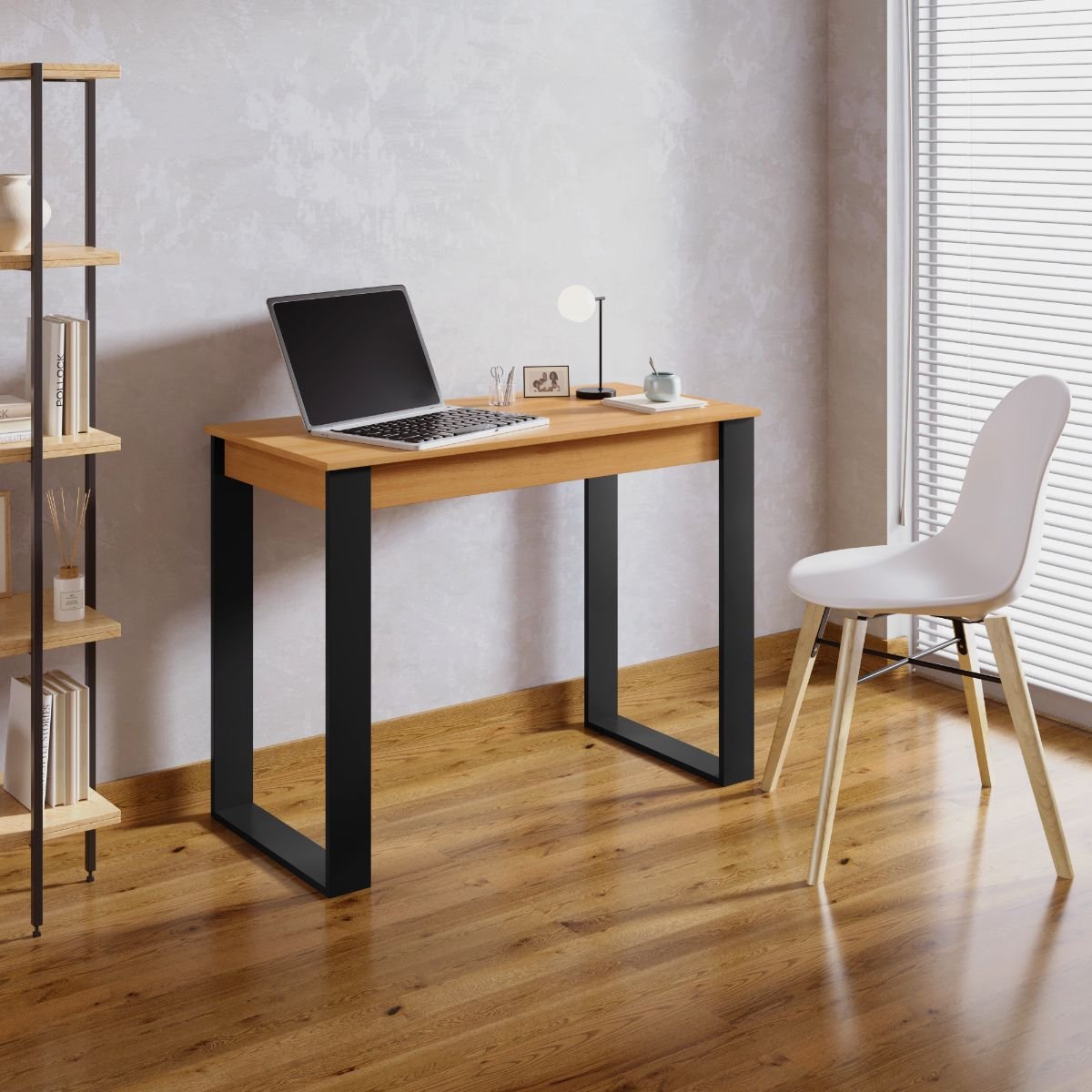 Mesa Escrivaninha Home Office Pequena Notebook Quarto Estudo ...