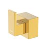 Acabamento Registro Quadrado Cubo Base Fabrimar Dourado - 4