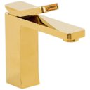 Ver imagem 1 de Torneira Misturador Monocomando Bica Baixa Lux Dourado