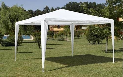 Tenda Gazebo Branca Kala Barraca Camping com Sacola 3,00x3,00m Cor:Branco - 2