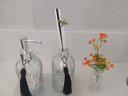 Ver imagem 4 de Kit para Lavabo Difusor com Varetas Saboneteira Vaso e Bandeja Espelhada