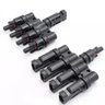 Conector Mc4 Tipo T 4 Vias 4x1 Painel Energia Solar 40a - 2