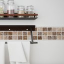 Ver imagem 1 de Faixa Adesiva Cozinha Banheiro Pastilha Pedra Pia 6m