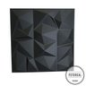 Placa 3D Auto Adesiva Revestimento Dark Poly 0,50X0,50cm - 2