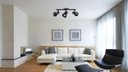 Ver imagem 2 de Spot Sobrepor Trilho Direcionável Octa Plus Preto 03 Lâmpadas E27 Bivolt Design Moderno Quarto/Sala
