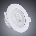 Ver imagem 3 de Kit com 20 unidades Spots de Embutir LED Redondo PP 7W 4000K Luz Neutra Luminária Teto/Gesso Starte